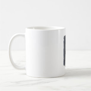Vintage Patriotic Draught Horse Flag Vector Design Coffee Mug