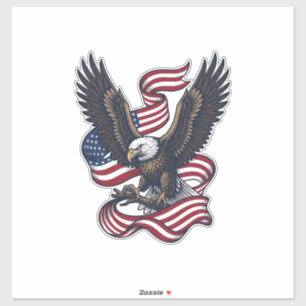 Vintage Patriotic Eagle Vector Shirt Design (2)_1
