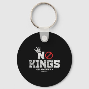 Vintage Patriotic No Kings In America Since 1776 M Keychain