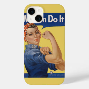 Vintage Patriotic Rosie the Riveter, We Can Do It! Case-Mate iPhone 14 Case