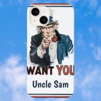 Vintage Patriotic Uncle Sam I Want YOU for US Army