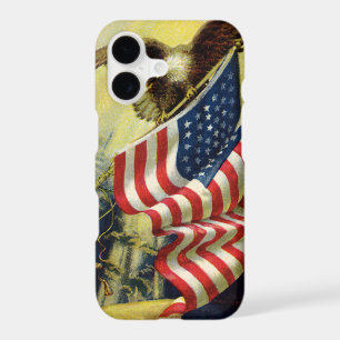 Vintage Patriotism, Patriotic Eagle American Flag