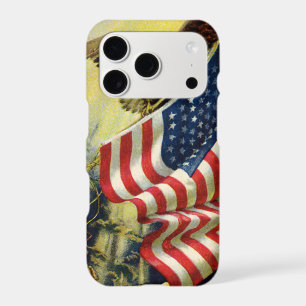 Vintage Patriotism, Patriotic Eagle American Flag