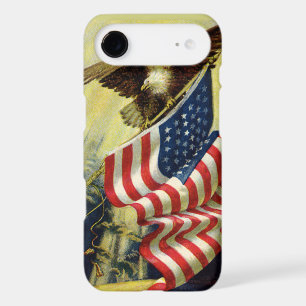 Vintage Patriotism, Patriotic Eagle American Flag