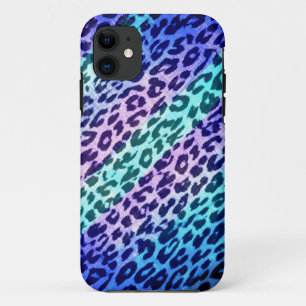 Vintage pattern animal skin texture of leopard iPhone 11 case