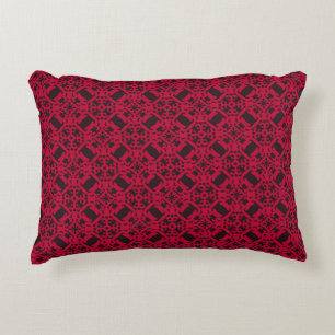 Vintage pattern art designabstract, antique, arabe accent pillow