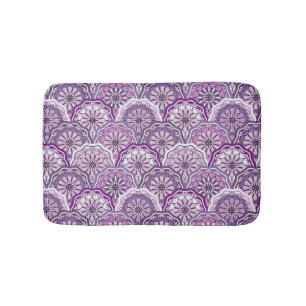 Vintage Pattern Bath Mat