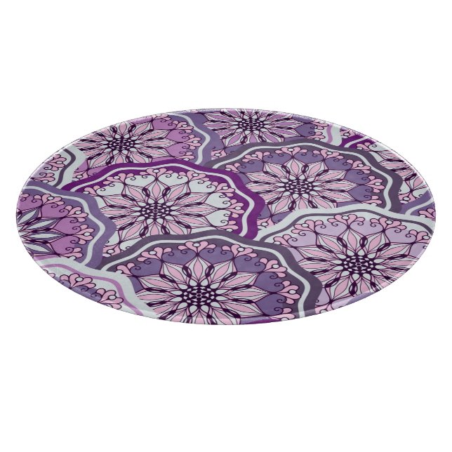 Vintage Pattern Cutting Board (Corner)