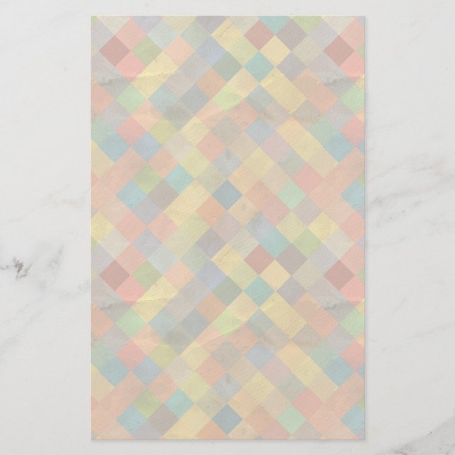 Vintage pattern. Geometric. Stationery (Front)