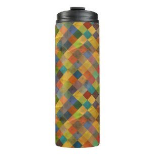 Vintage pattern. Geometric. Thermal Tumbler
