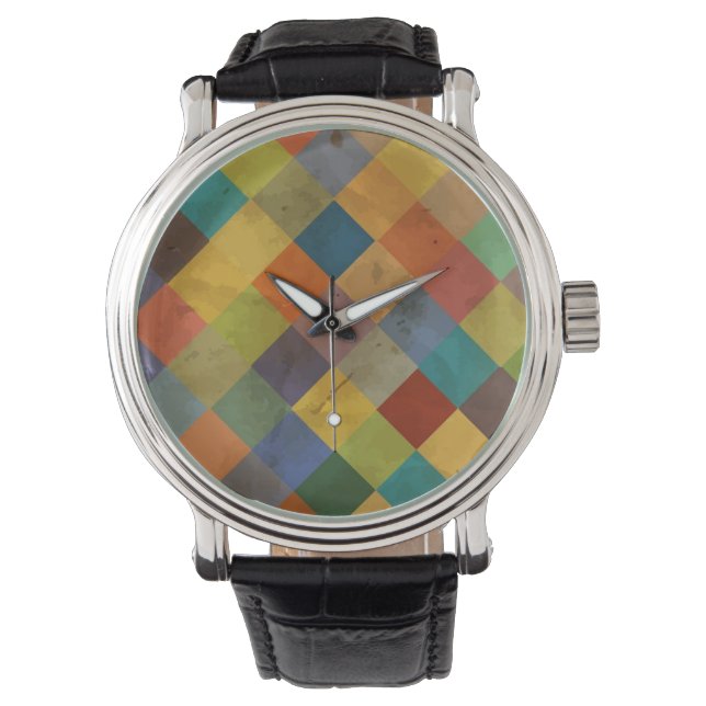 Vintage pattern. Geometric. Watch (Front)