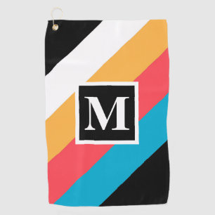 Vintage Pattern Golf Towel