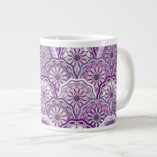 Vintage Pattern Large Coffee Mug
