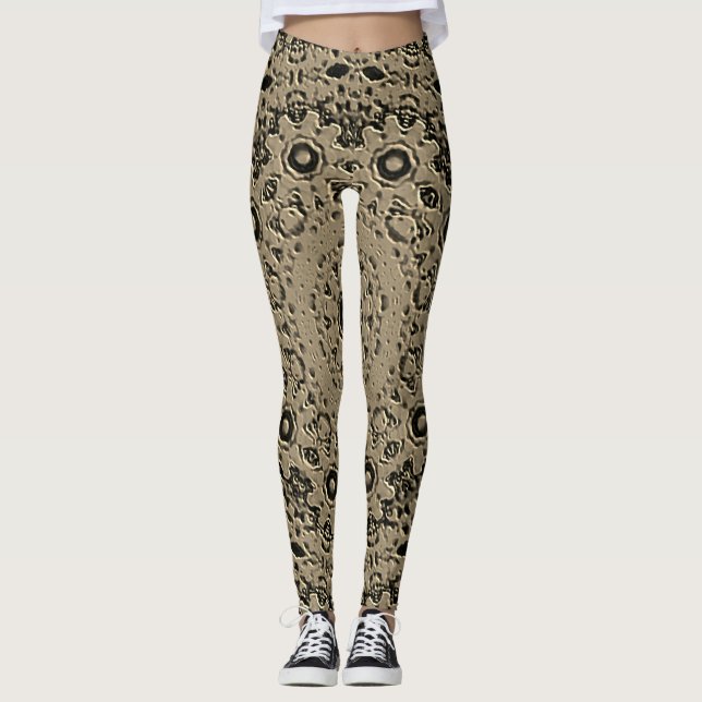 Vintage Pattern Leggings (Front)