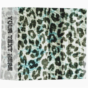 Vintage pattern leopard fur abstract texture binder