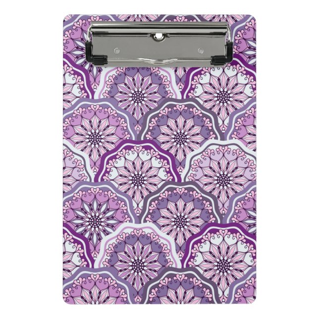 Vintage Pattern Mini Clipboard (Front)