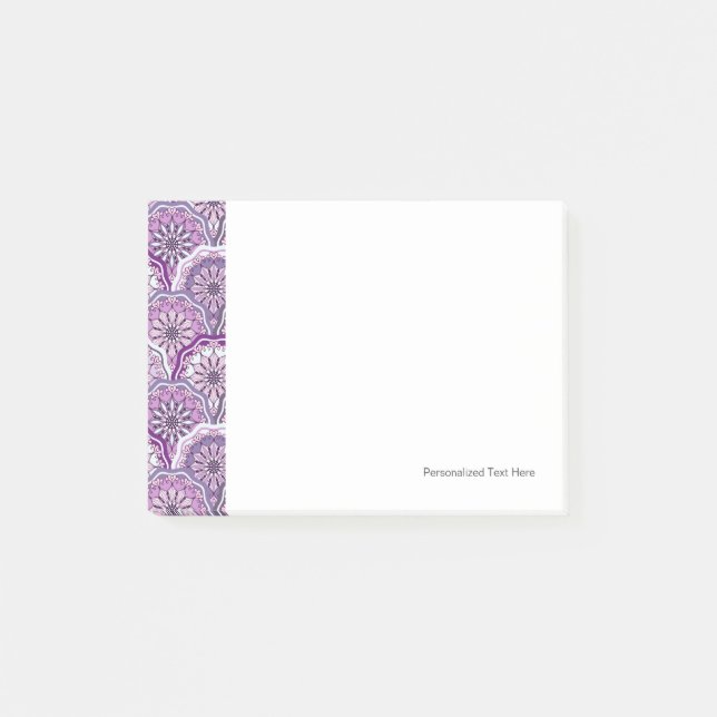 Vintage Pattern Post-it Notes (Front)