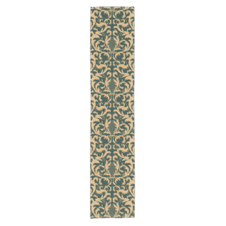 Vintage pattern short table runner