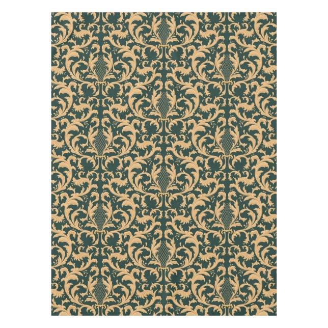 Vintage pattern tablecloth (Front)