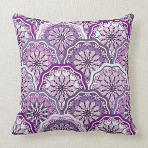 Vintage Pattern Throw Pillow