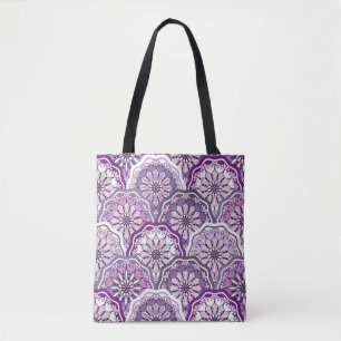 Vintage Pattern Tote Bag