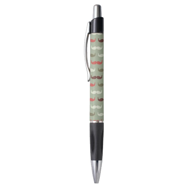 Vintage pattern with moustache pen (Top (Vertical))