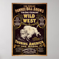 Vintage Pawnee Bill Wild West Show