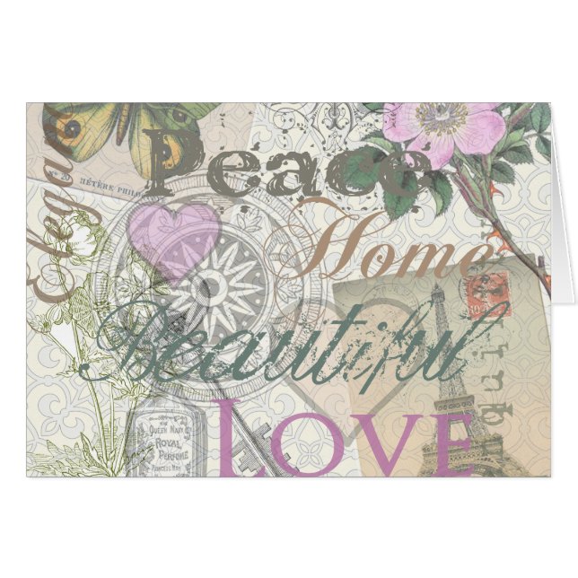Vintage Peace Home Belle Amour (Devant horizontal)