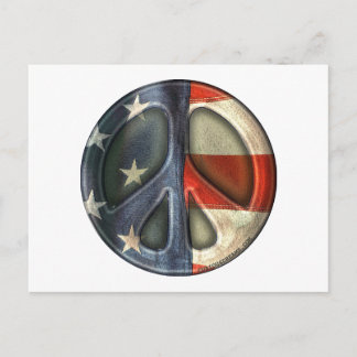 Vintage Peace Peace Postcard