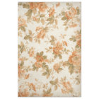 Vintage Peach Floral Decoupage