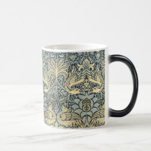 Vintage Peacock and Dragon by William Morris Magic Mug