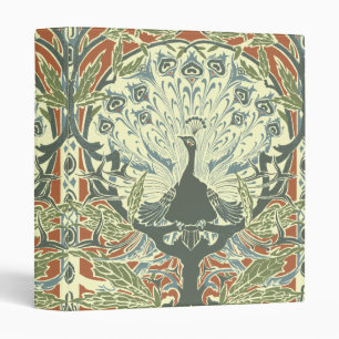 Vintage Peacock Binder