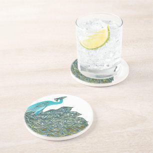 Vintage Peacock Coasters