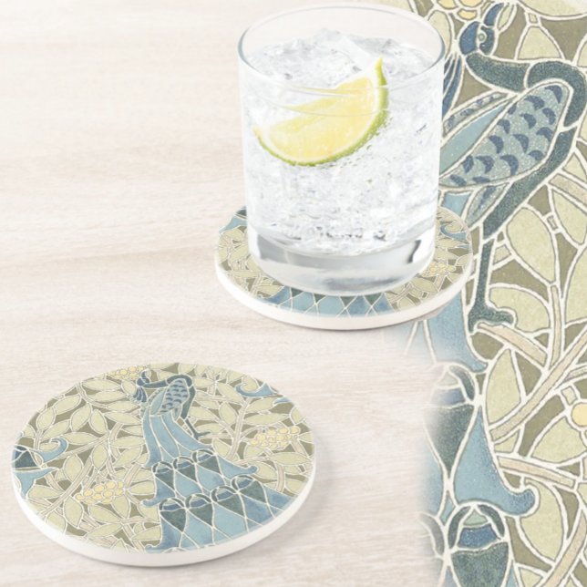 Vintage Peacock Coasters (Creator Uploaded)