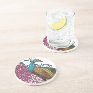 Vintage Peacock Coasters