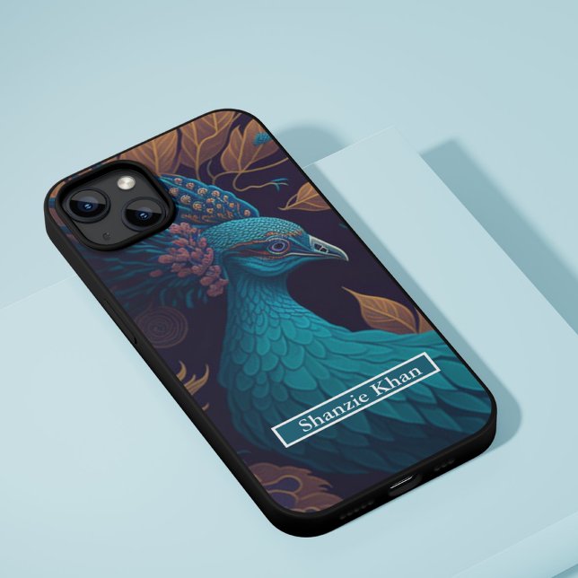 vintage  peacock design Case-Mate iPhone case (Creator Uploaded)