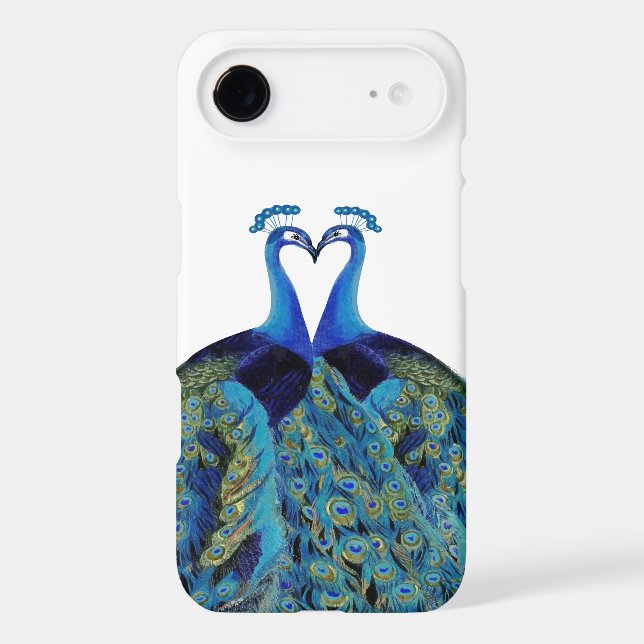 Vintage Peacocks Kissing Wedding Gifts (Back)