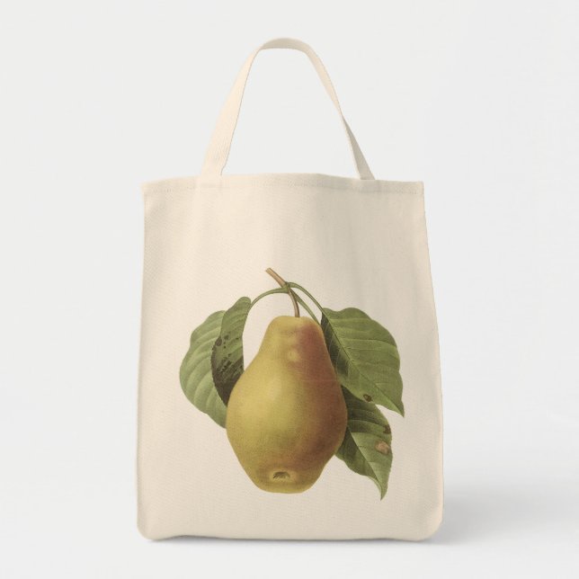 Vintage Pear...tote bag (Front)