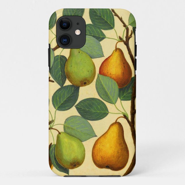 Vintage Pears Case-Mate iPhone Case (Back)