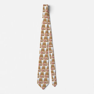 Vintage Pease Porridge Hot Childrens Nursery Rhyme Tie