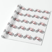 Vintage Pedal Power Bicycle Drawing