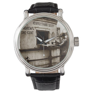 Vintage Penny Cup of Coffee Watch