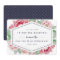 Vintage Peony Be My Bridesmaid Card