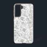 Vintage Peony Floral Pattern Samsung Galaxy Case<br><div class="desc">Peony floral flower patterns are a classic and versatile design that can be used in a variety of ways. They are often associated with luxury, romance, and femininity. Peony floral flower patterns can be found on a variety of items, including clothing, accessories, home decor, and stationery. Check out this soft...</div>