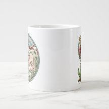 Vintage Père Noël Jumbo Mug
