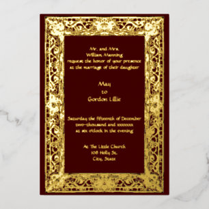 Vintage Persian Border Wedding