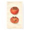Vintage Persimmon Poster