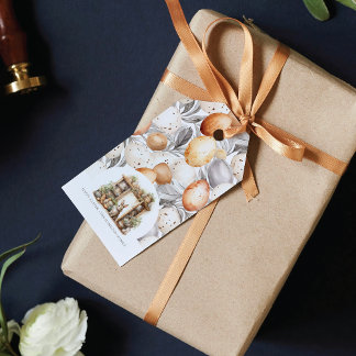 Vintage Personalized Easter Rabbit Gift Tags