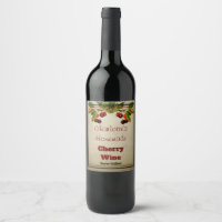 Vintage Personalized Homemade Cherry