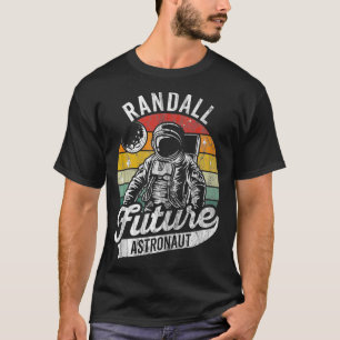 Vintage Personalized Randall Future astronaut Spac T-Shirt